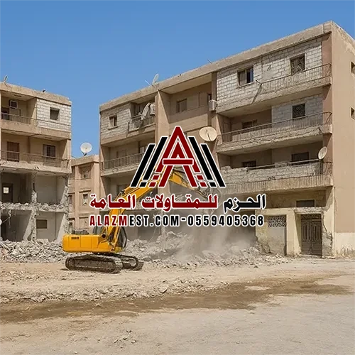هدم مباني